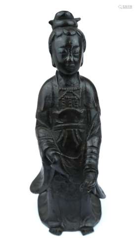 A bronze figure, probably Ma Gu