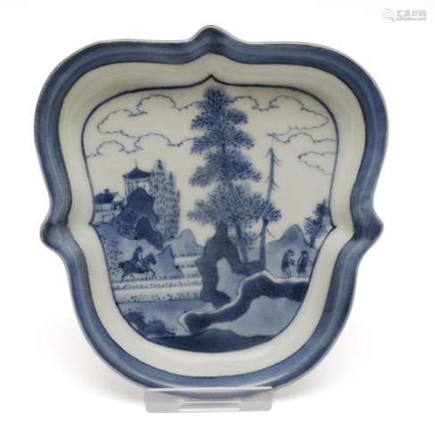 A blue and white Japanese porcelain 'Frederik van Frytom' st...