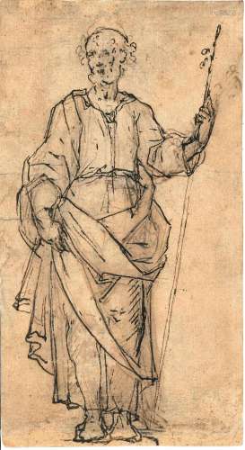 Scuola fiorentina del XVII secolo Studio per la figura di Sa...