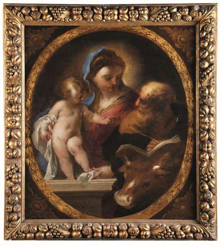 Castello Valerio, Madonna con Bambino e San Luca