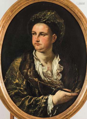 Crespi Giuseppe Maria, Ritratto di gentiluomo in abiti orien...