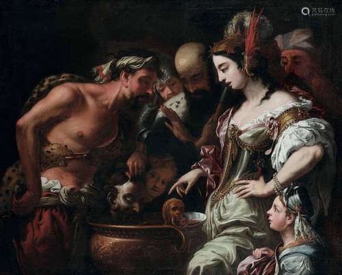 Scuola del XVIII secolo Salomè con la testa del Battista