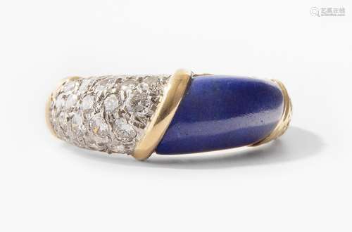 Van Cleef & Arpels Brillant-Lapislazuli-Ring