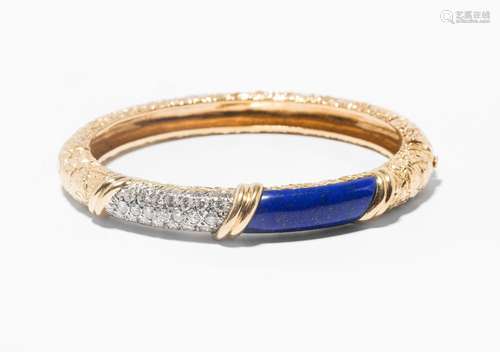 Van Cleef & Arpels Brillant-Lapislazuli-Armreif