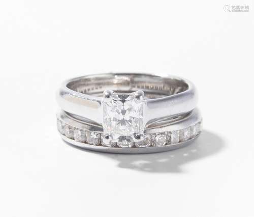 Tiffany & Co Diamant-Set: "Lucida" Alliance- u...