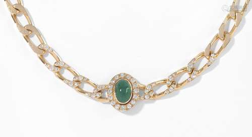 Cartier Smaragd-Brillant-Collier de Chien