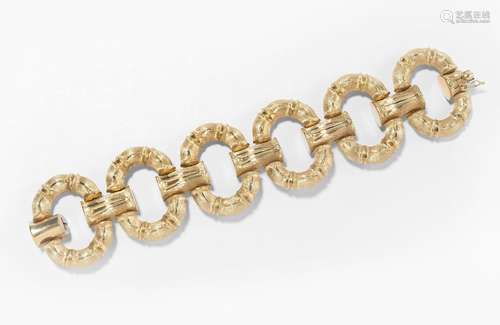 Breites Gold-Bracelet