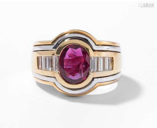 Rubin-Diamant-Ring