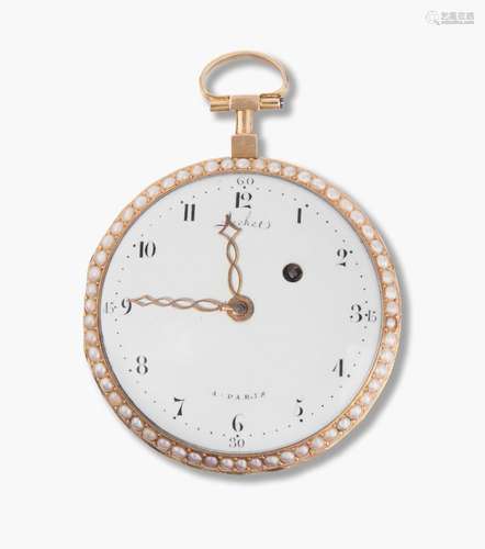 Gold-Taschenuhr, J.H.C. Léchet, Paris, um 1800