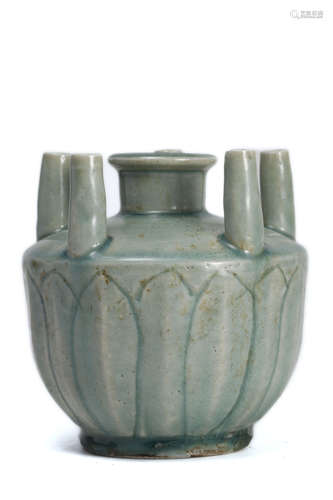 Longquan Kiln Five-Spouts Vase