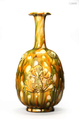 Sancai Flare-Mouth Bottle