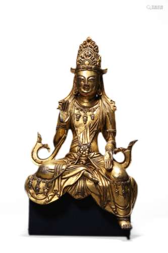 Gilt-Bronze Avalokitesvara