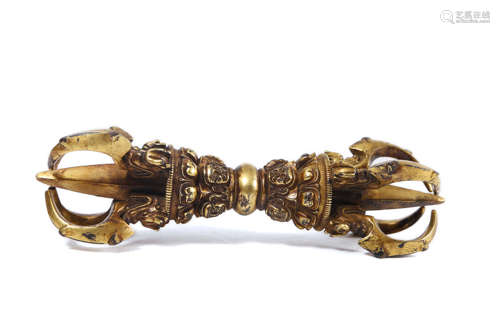 Gilt-Bronze Vajra