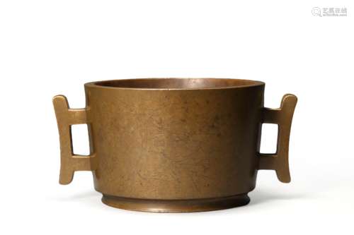 Bronze Double-Eared Censer