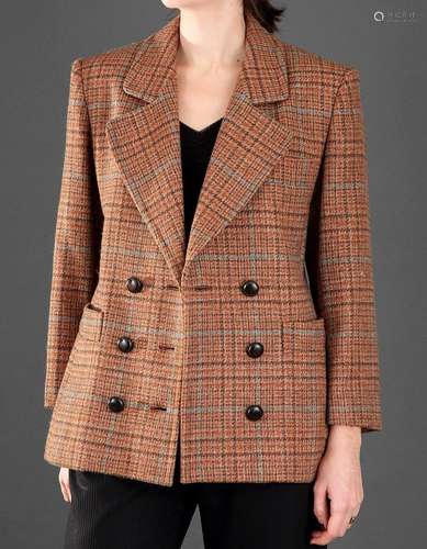 YVES SAINT LAURENT Diffusion femmes, Veste blazer en tweed, ...