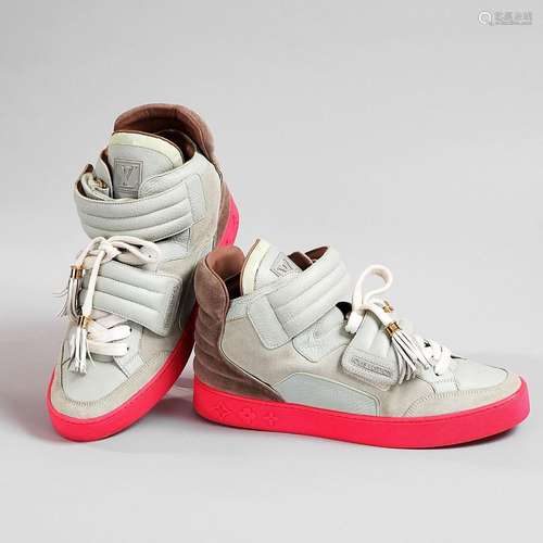 Louis VUITTON JASPER / collaboration KANYE WEST Paire de bas...