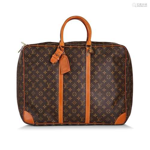 Louis VUITTON Valise souple Sirius modèle 50 en toile Monogr...