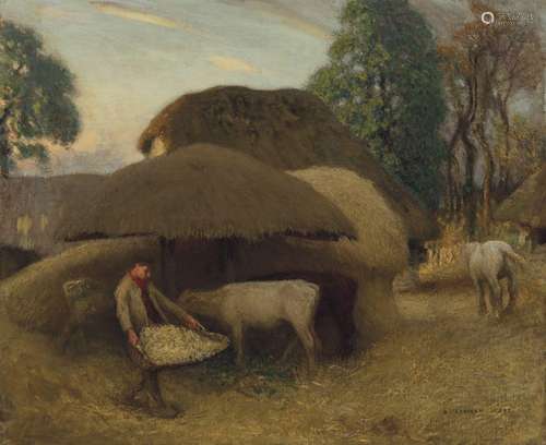 SIR GEORGE CLAUSEN, R.A., R.W.S. (BRITISH, 1852-1944)The Far...