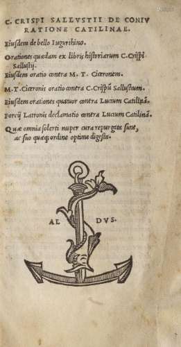 Sallustius Crispus, Cajus De coniuratione Catilina…