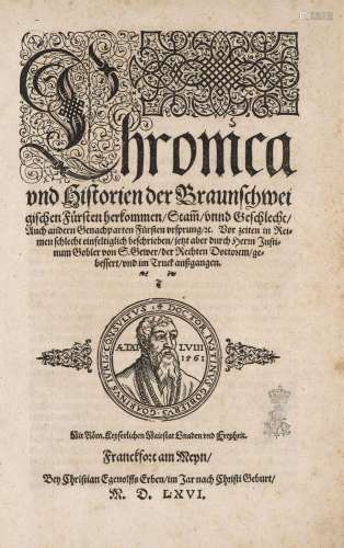 Gobler, Justinus Chronica und Historien der Brauns…