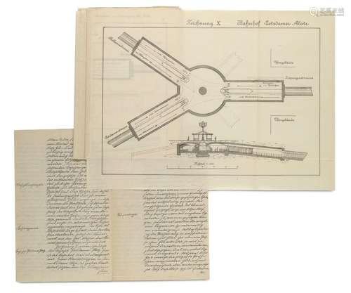 Sammlung von Dokumenten zum Bau der Berliner U-B…