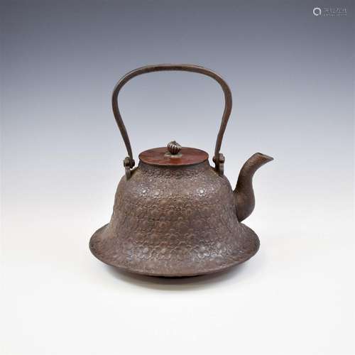 JAPANESE BRONZE TEA POT