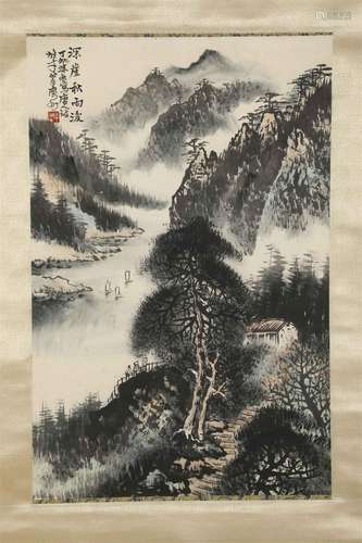 LI XIONGCAI MOUNTAIN PAINTING