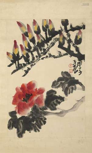 CUI ZIFAN FLOWER PAINTING