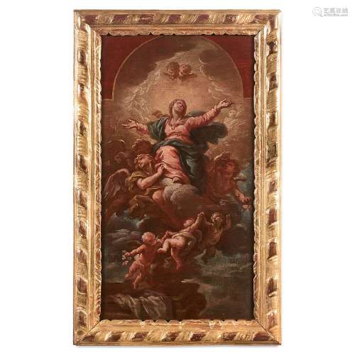 SEBASTIANO CONCA (GAETE 1676-NAPLES 1764) L’ASSOMPTION Toile...