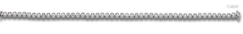 RIVIERE DIAMOND BRACELET, IN WHITE GOLD