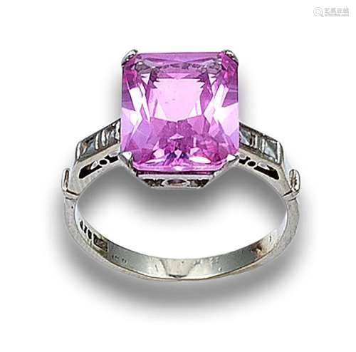 RING, OLD STYLE, ROSE OF FRANCE