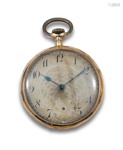 LEPINE POCKET WATCH IN GOLD