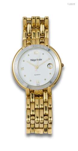 PHILIPPE VANDIER WRISTWATCH IN YELLOW GOLD