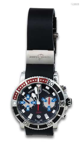 ULISSE NARDIN MARINE CHRONO WRISTWATCH