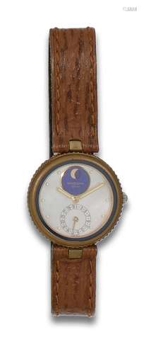 GERARD GENTA SAFARI MOON PHASE WRISTWATCH