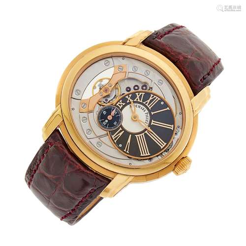 Audemars Piguet Gentleman`s Rose Gold `Millenary 4101` Wrist...