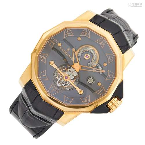 Corum Rose Gold Gentleman`s `Admiral`s Cup Tourbillon 48 50t...