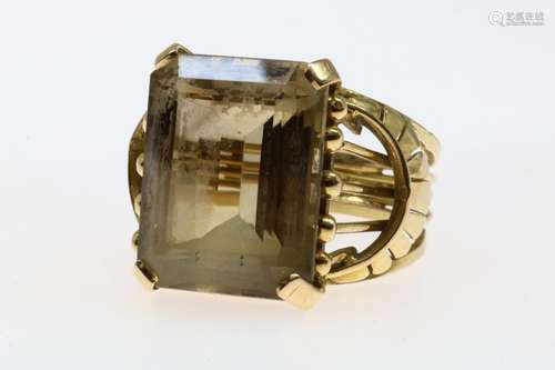 Gouden fifties ring