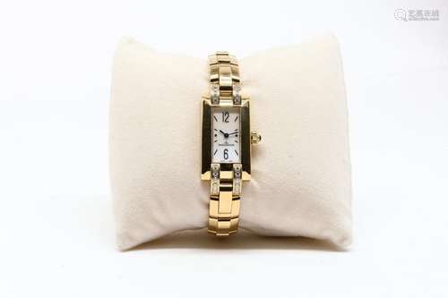 JEAGER LE COULTRE, geelgoud horloge