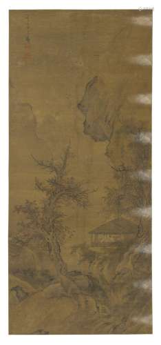 AVEC SIGNATURE DE WANG YUN (CHINE, DYNASTIE QING (1644-1911)...