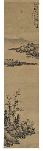 AVEC SIGNATURE DE SHEN ZHOU (CHINE, DYNASTIE QING (1644-1911...