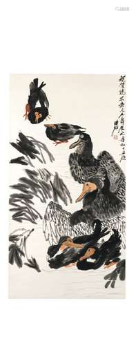 QI BAISHI (1864-1957)CANARDS