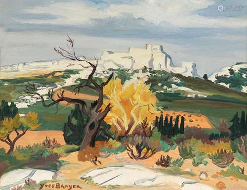 Yves BRAYER (1907-1990)<br />
Les Baux de Provence<br />
Hui...