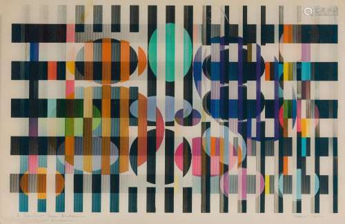 Yaacov AGAM (né en 1928)<br />
Composition cynétique<br />
T...