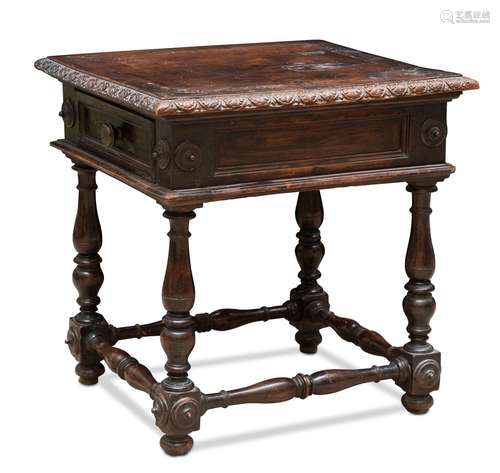 Petite table<br />
Italie du Nord<br />
Fin XVIIe siècle<br ...