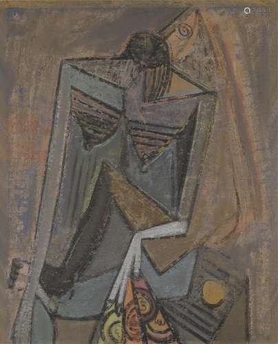 Femme à l\'éventail, II