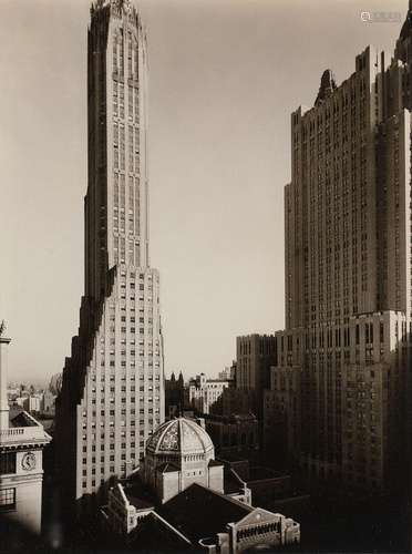 St. Bartholomew\'s Church, Waldorf-Astoria Hotel, and Genera...