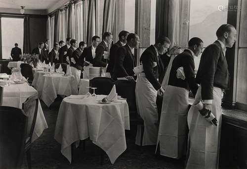 Grand Hotel Dining Room, St. Moritz