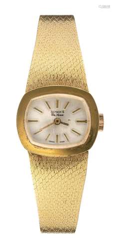 GOLD SEMANS VINTAGE LADY WRIST WATCH