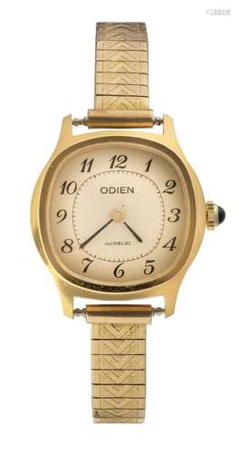 GOLD ODIEN VINTAGE LADY WRIST WATCH